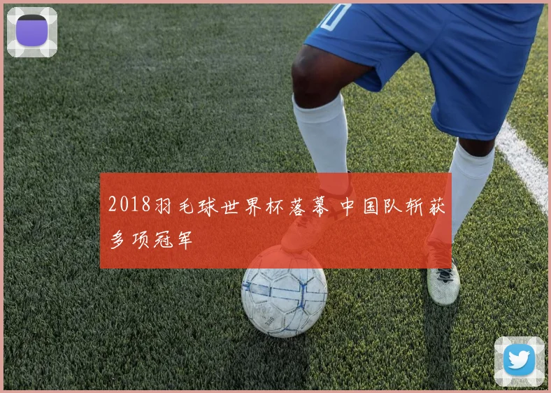2018羽毛球世界杯落幕 中国队斩获多项冠军
